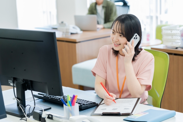 最短5分でご連絡する女性